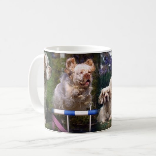 Clumber Spaniel mok (Voorkant links)