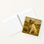 Clumber Spaniel Notitieboek (Binnen)