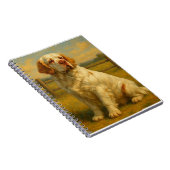 Clumber Spaniel Notitieboek (Rechterzijde)