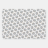 Clumber Spaniel Puppy Schilderen Originele Hond Ar Inpakpapier Vel (Voorkant 2)