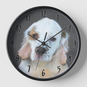 Clumber Spaniel Puppy Schilderij - Originele Honde