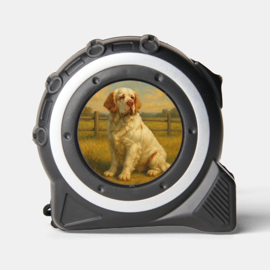 Clumber Spaniel Rolmaat (Voorkant)