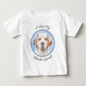 Clumber-spaniel schilderen - Kute Original Dog Art (Voorkant)
