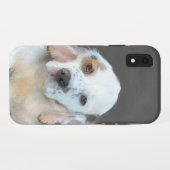 Clumber-spaniel schilderen - Kute Original Dog Art Case-Mate iPhone Case (Achterkant (horizontaal))