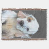Clumber-spaniel schilderen - Kute Original Dog Art Deken (Voorkant)