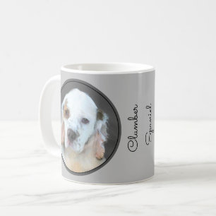 Clumber-spaniel schilderen - Kute Original Dog Art Koffiemok