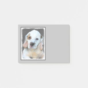 Clumber-spaniel schilderen - Kute Original Dog Art Post-it® Notes