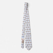 Clumber-spaniel schilderen - Kute Original Dog Art Stropdas (Achterkant)