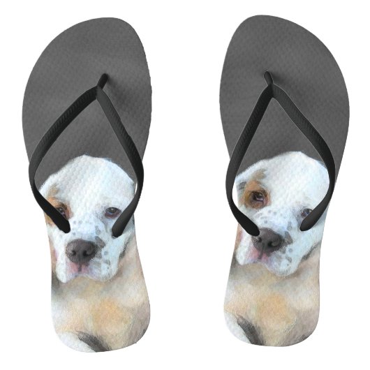 Clumber-spaniel schilderen - Kute Original Dog Art Teenslippers (Voetbed)
