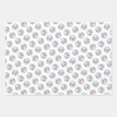 Clumber Spaniel Schilderen Schattigee Originele Pe Inpakpapier Vel (Voorkant 2)