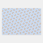 Clumber Spaniel Schilderen Schattigee Originele Pe Inpakpapier Vel (Voorkant)