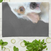Clumber Spaniel Schilderij - Mooie Originele Honde Theedoek (Gevouwen)