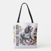 Clumber Spaniel Tote Bag (Achterkant)