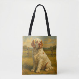 Clumber Spaniel Tote Bag
