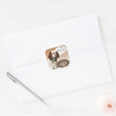 Clumber Spaniel Turkije Ronde Sticker (Envelop)