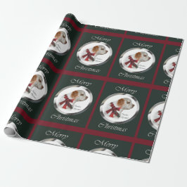 Clumber Spaniel Vrolijk Kerstfeest Cadeaupapier