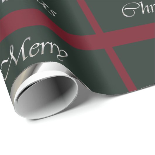 Clumber Spaniel Vrolijk Kerstfeest Cadeaupapier (Rol Hoek)