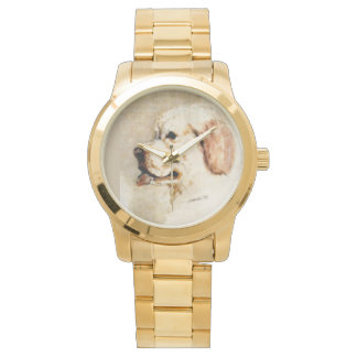 Clumber Spaniel Watch door Hevener Horloge