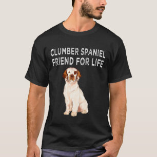 Clumber-Spanjaardvriend voor levenslange honden T-shirt