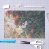 Clump of Chrysanthemums van Gustave Caillebotte Tissuepapier (Craft)