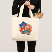 ClumpBubble Collage Grote Tote Bag (Voorkant (product))