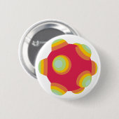 ClumpBubble - Helderheid! Ronde Button 5,7 Cm (Voorkant /achterkant)