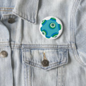 ClumpBubble van de zeeen Ronde Button 5,7 Cm (In situ)