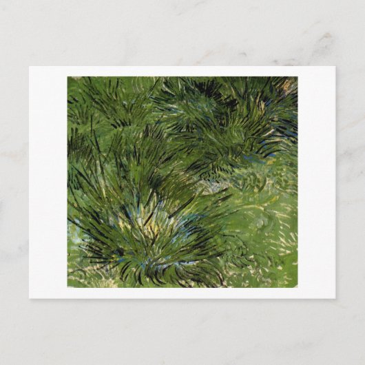 Clumps of Grass, Vincent van Gogh Briefkaart (Voorkant)