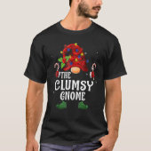 Clumsy Gnome Buffalo Pset Matching Family Christm T-shirt (Voorkant)