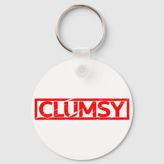 Clumsy Stamp Sleutelhanger (Voorkant)