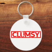 Clumsy Stamp Sleutelhanger (Voorkant)