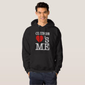 CLUNGE LOVE's ME Hoodie (Voorkant volledig)