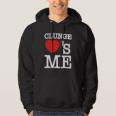 CLUNGE LOVE's ME Hoodie (Voorkant)