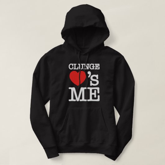 CLUNGE LOVE's ME Hoodie (Design voorkant)