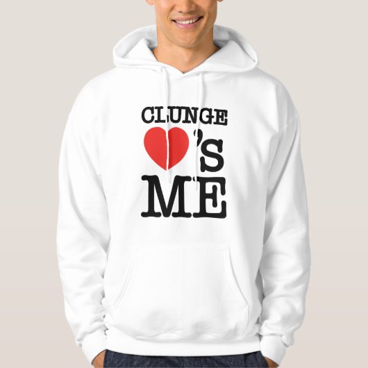 CLUNGE LOVE's ME Hoodie (Voorkant)