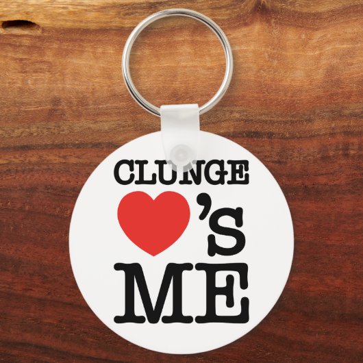 CLUNGE LOVE's ME Sleutelhanger (Voorkant)