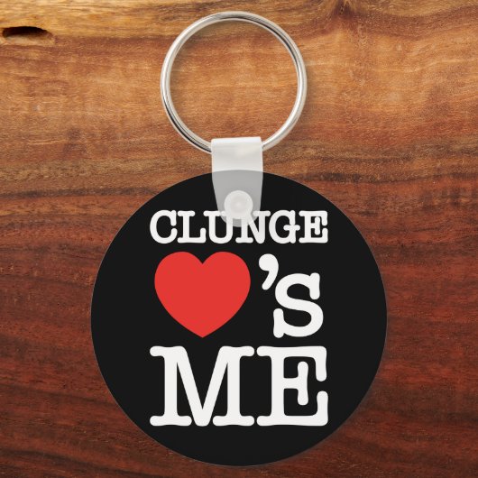 CLUNGE LOVE's ME Sleutelhanger (Voorkant)