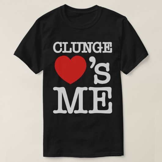 CLUNGE LOVE's ME T-shirt (Design voorkant)