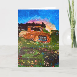 "Clunker in de tuin" Bedankkaart