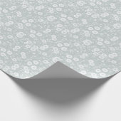 Cluster Bloemenwijnstokken Bloemen afdrukken Bloem Cadeaupapier (Hoek)