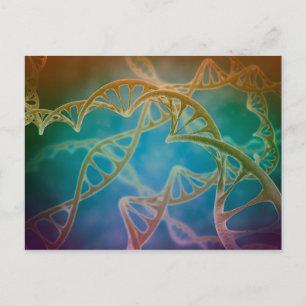Cluster DNA-strengen Briefkaart