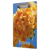 Cluster Golden Bougainvillea Floral Klembord (Links)