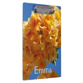 Cluster Golden Bougainvillea Floral Klembord (Rechts)