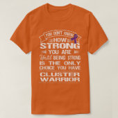 Cluster Headache Awareness T Shirt (Design voorkant)