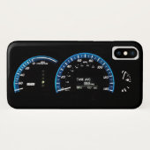 Cluster hybride auto-instrument Case-Mate iPhone case (Achterkant (horizontaal))