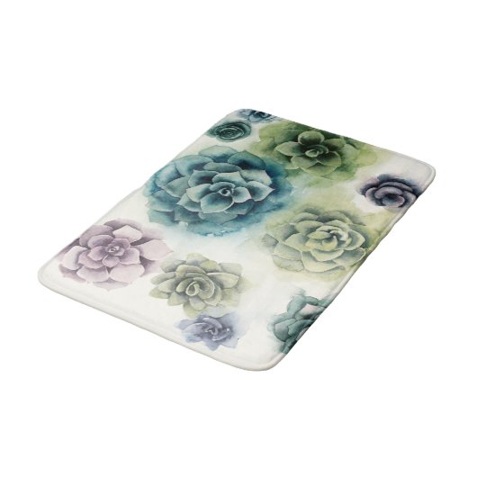 Cluster Succulenten Badmat (Gekanteld)