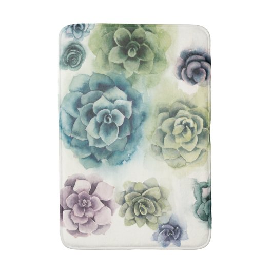 Cluster Succulenten Badmat (Voorkant Verticaal)