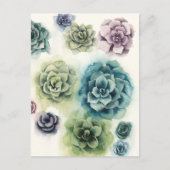Cluster Succulenten Briefkaart (Voorkant)