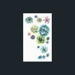 Cluster Succulenten Canvas Afdruk<br><div class="desc">Cluster Succulenten. Artiest: Grace Popp. Afbeelding-ID: 148320Z.</div>