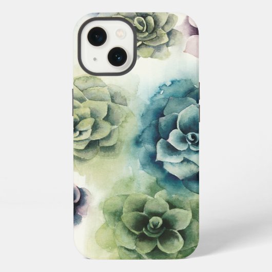 Cluster Succulenten iPhone Hoesje (Achterkant)